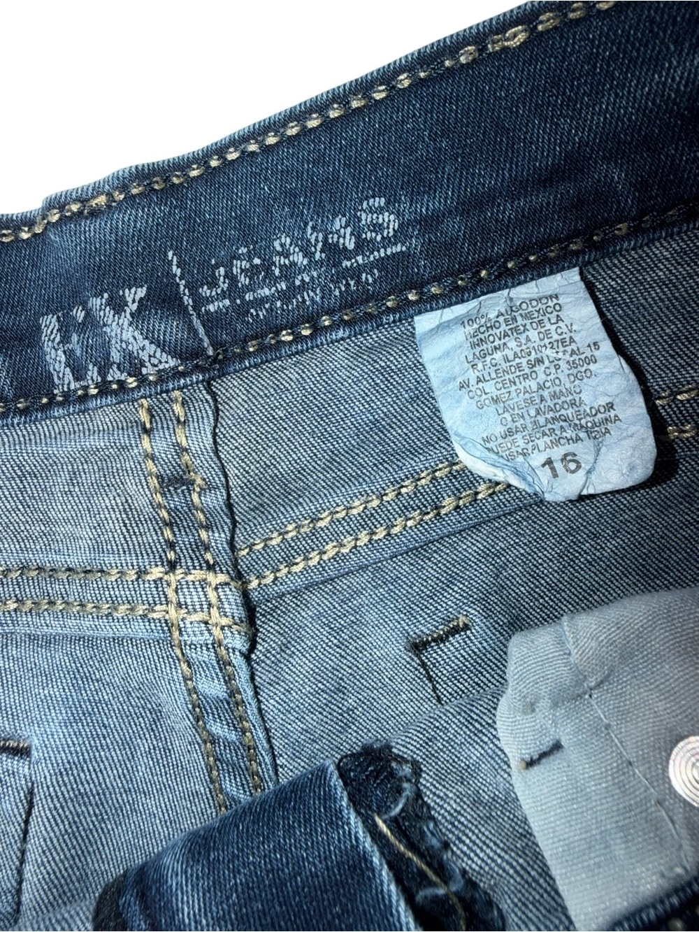 Dkny Men's Slim Straight Jeans in Dark Blue Denim - Picture 7 of 7